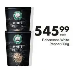 Save Hyper Robertsons White Pepper offer