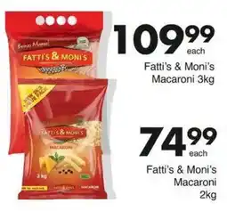 Save Hyper Fatti's & Moni's Macaroni offer