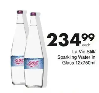 Save Hyper La Vie Still/ Sparkling Water In Glass offer