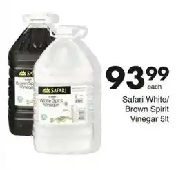 Save Hyper Safari White/Brown Spirit Vinegar offer