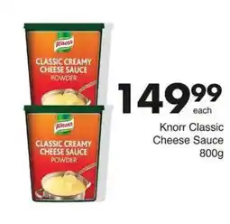 Save Hyper Knorr Classic Cheese Sauce Powder offer