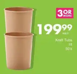 Save Hyper Kraft Tubs offer