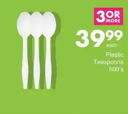 Save Hyper Plastic Teaspoons offer