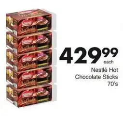 Save Hyper Nestlé Hot Chocolate Sticks offer