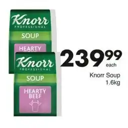 Save Hyper Knorr Professional Soup Hearty Beef offer