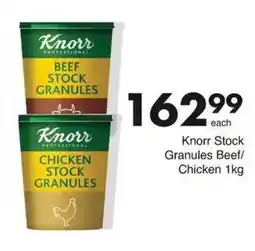 Save Hyper Knorr Stock Granules Beef/Chicken offer