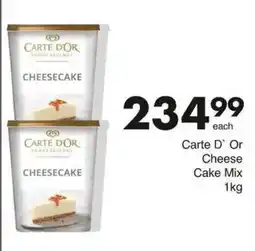 Save Hyper Carte D' Or Cheese Cake Mix offer
