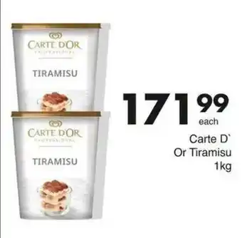 Save Hyper Carte D'Or Tiramisu offer