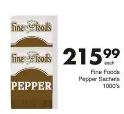Save Hyper Fine Foods Pepper Sachets offer