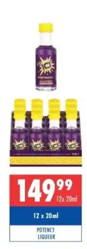 Ultra Liquors Potency Liqueur offer
