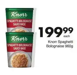 Save Hyper Knorr Spaghetti Bolognaise Sauce Base offer