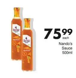 Save Hyper Nando's Sauce offer
