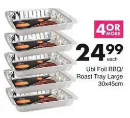 Save Hyper Ubl Foil BBQ/ Roast Tray Large offer