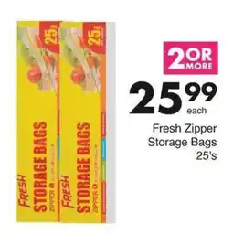 Save Hyper Fresh Zipper Storage Bags offer