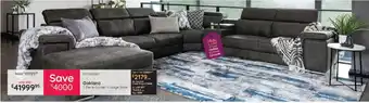 Oakland 5 Piece Corner Lounge Suite