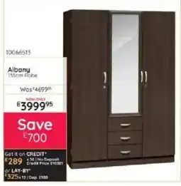 Bradlows Albany 135cm Robe offer