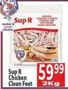 Supa Store Sup R Chicken Clean Feet offer