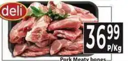 Supa Store deli Pork Meaty bones offer