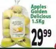 Supa Store Apples Golden Delicious offer