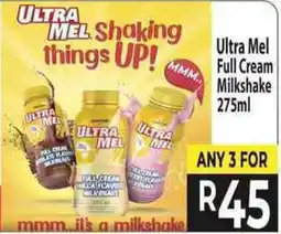Supa Store Ultra Mel Full Cream Milkshake offer