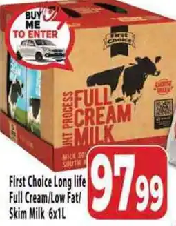 Supa Store First Choice Full Process Full Cream Milk offer