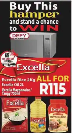 Supa Store Excella Rice, Excella Oil and Excella Mayonnaise/ Tangy offer