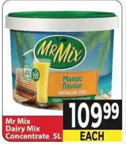 Supa Store Mr Mix Dairy Mix Concentrate offer
