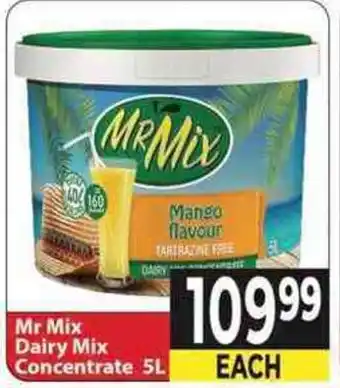 Supa Store Mr Mix Dairy Mix Concentrate offer