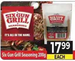 Supa Store Six Gun Grill Seasoning offer
