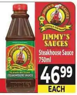 Supa Store Jimmy's Sauces Steakhouse Sauce offer