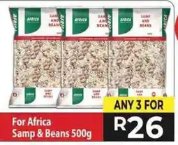 Supa Store Africa Samp & Beans offer