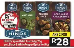 Supa Store Hinds Spice Refill Assorted offer