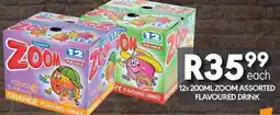 OBC Meat & Chicken ZOOM ASSORTED FLAVOURED DRINK offer