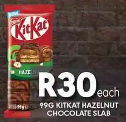OBC Meat & Chicken KitKat Hazelnut Chocolate Slab offer