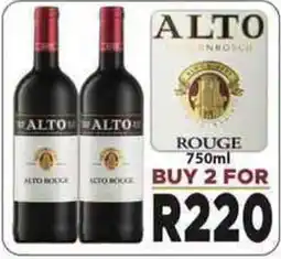 Supa Store ALTO ROUGE offer