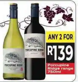 Supa Store Porcupine Ridge range offer