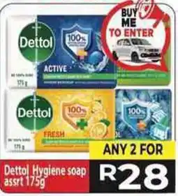 Supa Store Dettol Hygiene soap Assorted offer