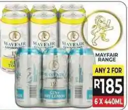 Supa Store Mayfair Gin & Dry Lemon offer