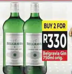 Supa Store Belgravia Gin offer