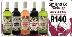 Supa Store Smith&Co 750ml range offer