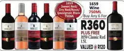 Supa Store 1659 Wine offer