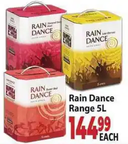 Supa Store Rain Dance Range offer