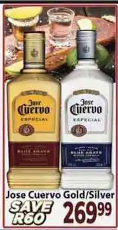 Supa Store Jose Cuervo Gold/Silver offer