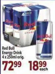 Supa Store Red Bull Energy Drink offer