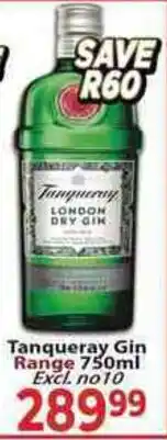 Supa Store Tanqueray Gin offer