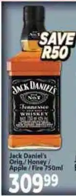 Supa Store Jack Daniel's Tennessee Whiskey offer