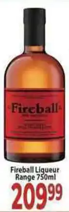 Supa Store Fireball Liqueur offer