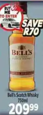 Supa Store Bell's Scotch Whisky offer