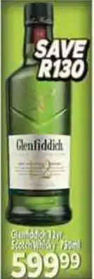 Supa Store Glenfiddich 12yr. Scotch Whisky offer