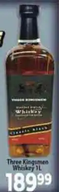 Supa Store Three Kingsmen Whiskey offer